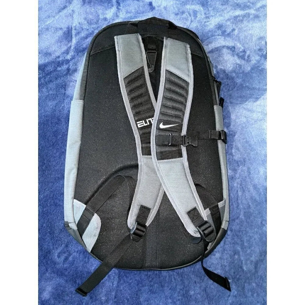 Nike Hoops Elite Pro Grey/Silver Basketball Backpack BA5554-022 NWT